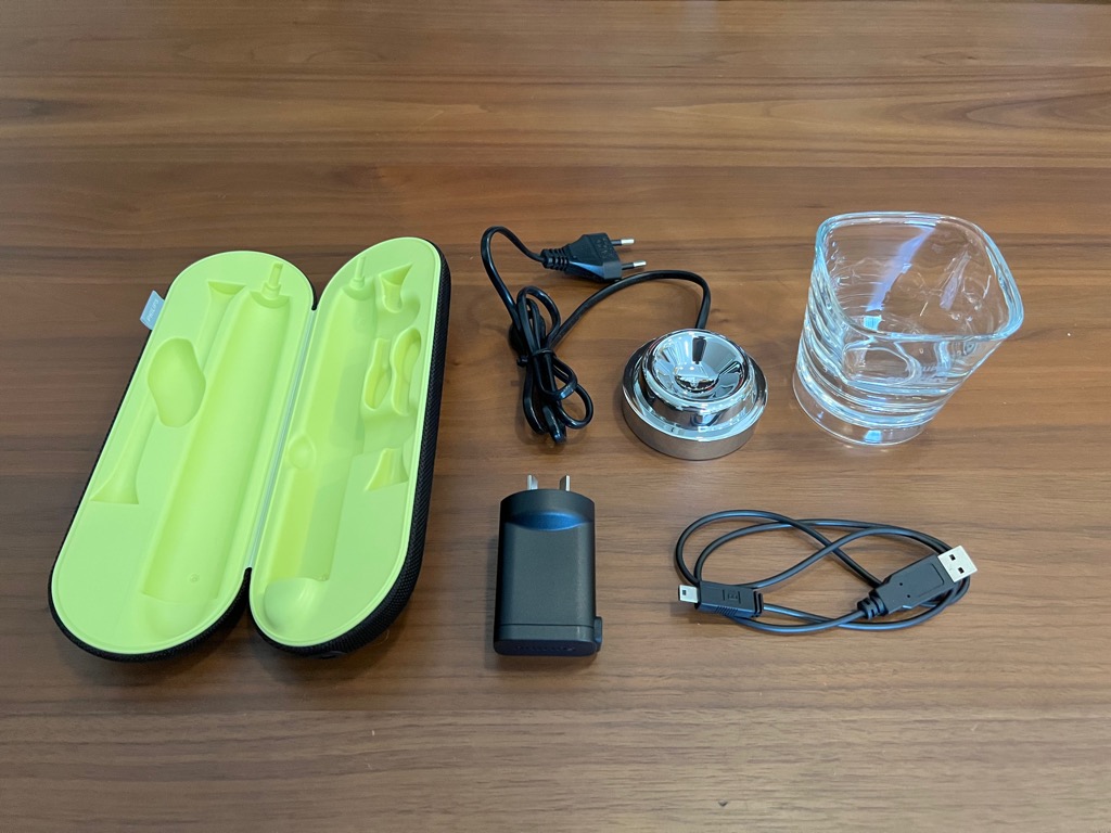 Philips Sonicare DiamondClean Charging Travel Case + Glass Charger