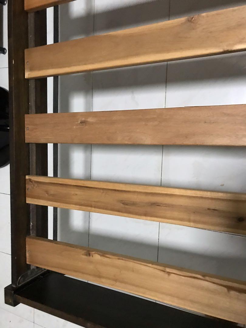 Picket & Rail Bed frame king size, Furniture & Home Living, Furniture