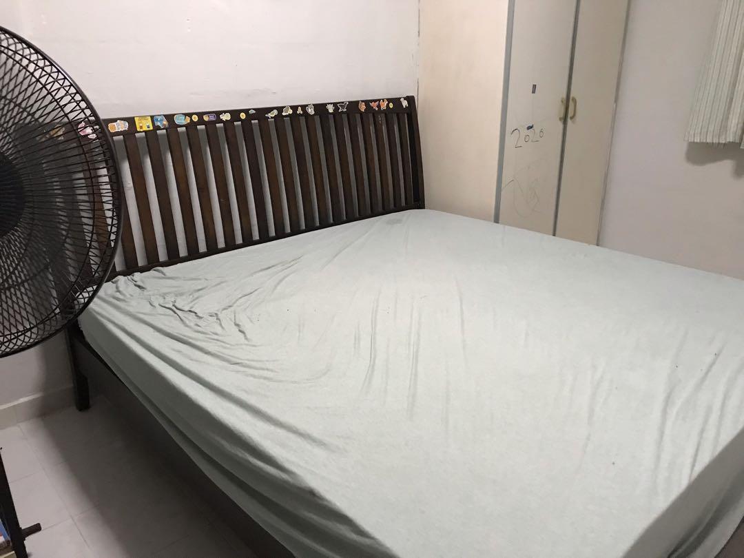 Picket & Rail Bed frame king size, Furniture & Home Living, Furniture