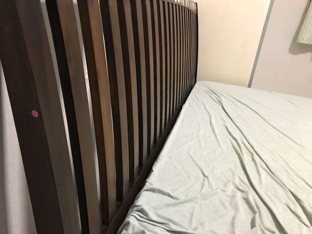 Picket & Rail Bed frame king size, Furniture & Home Living, Furniture