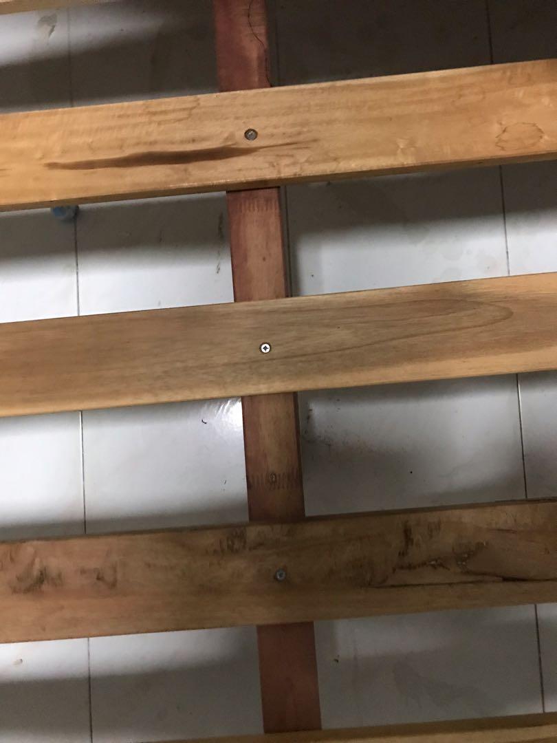 Picket & Rail Bed frame king size, Furniture & Home Living, Furniture