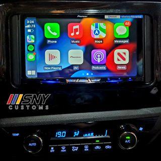 Pioneer Avh z9150bt wireless apple carplay android Auto gps waze navigation bluetooth steering spotify youtube music