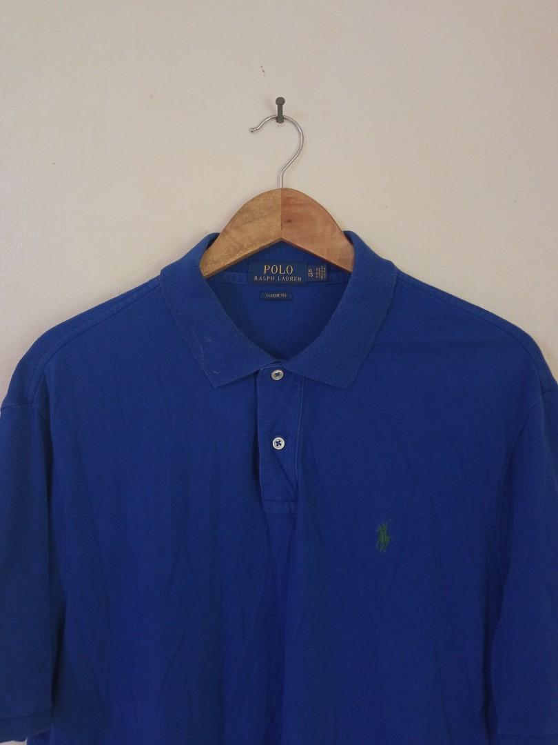 Polo Ralph Lauren Polo Shirt Gold Tag Royal blue, Men's ...