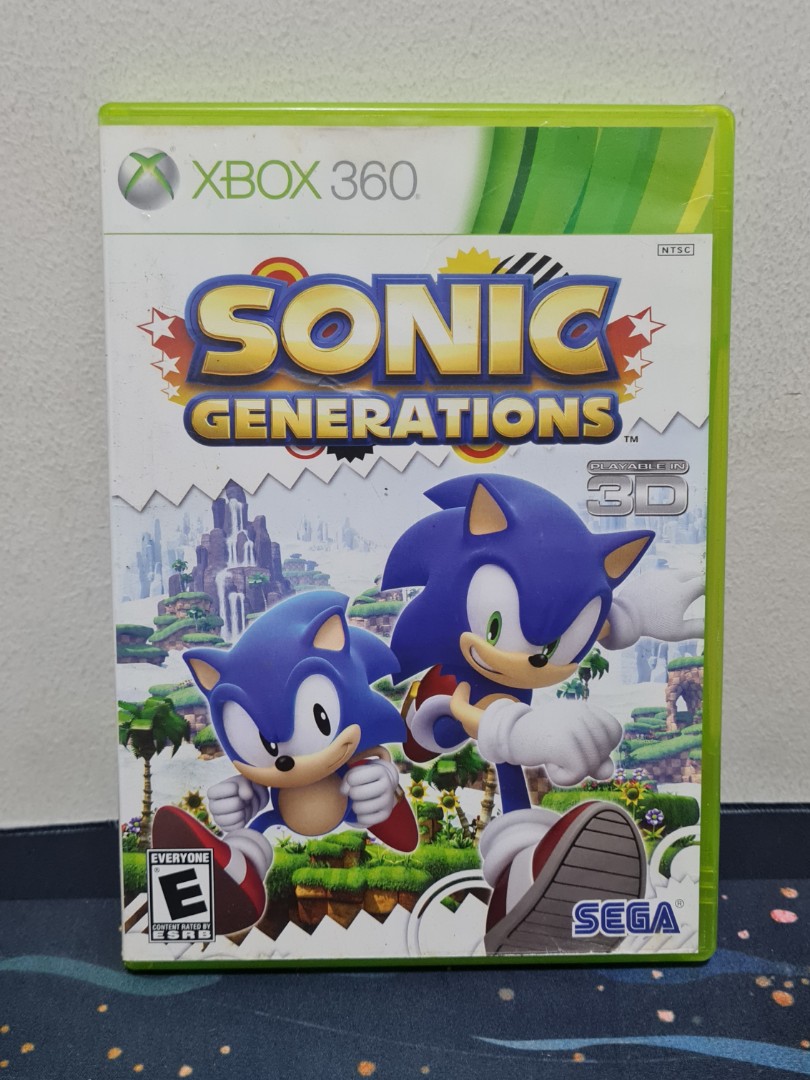 Sonic Generations [REPRO-PACTH] - Xbox 360 - Sebo dos Games - 10 anos!