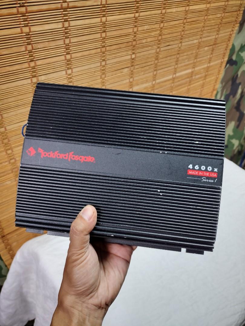 ROCKFORD FOSGATE 4600x Amplifier OLD SCHOOL Car Amplifier MADE IN USA