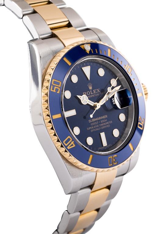 Rolex Submariner Date Half Gold M116613LB Luxury Watches on
