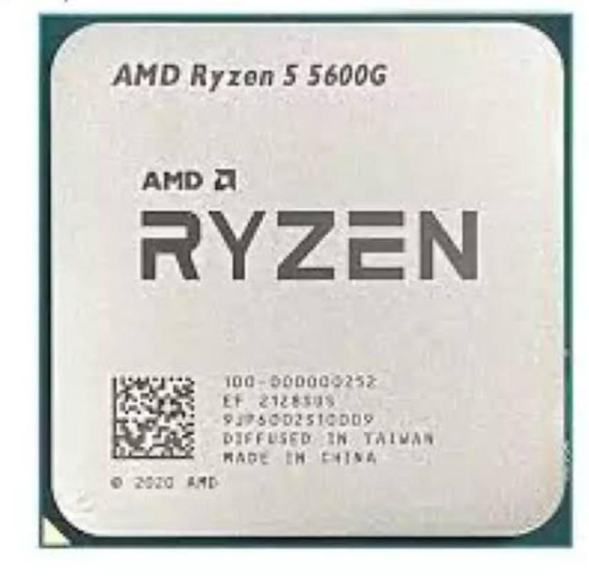 Ryzen 5 5600g (Category: Computer Parts) located in Quezon City. Submitted by monasa (Listing ID 1159078979, Image 1). Description: Ryzen 5 5600G processor tray type.