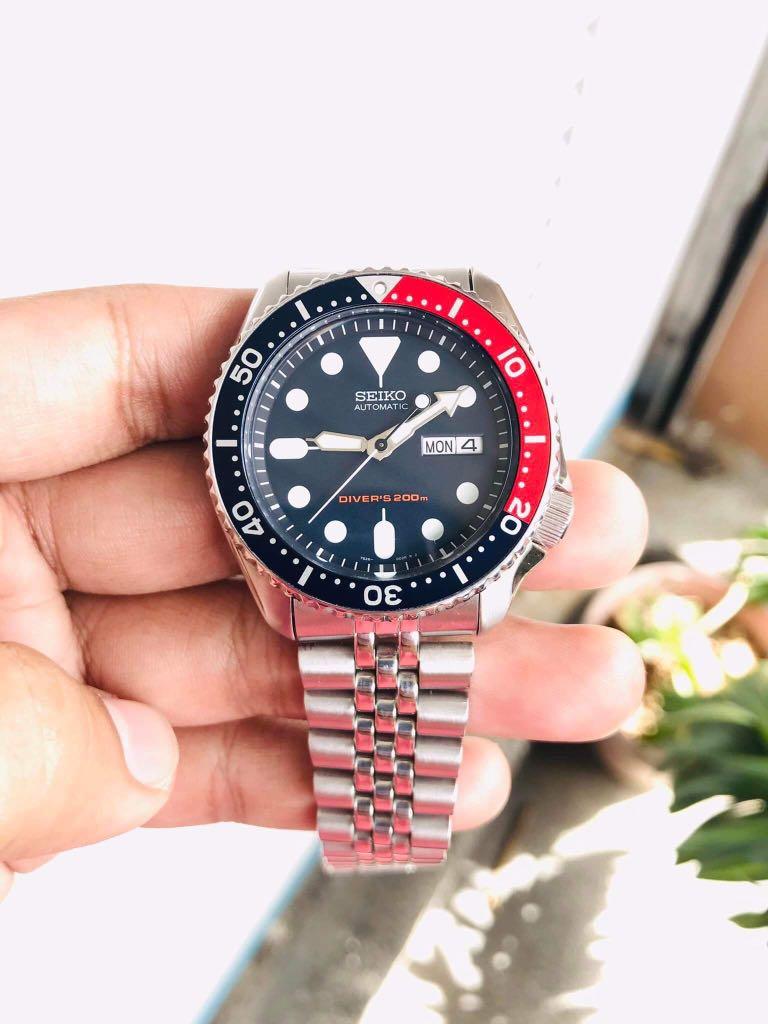 Seiko 22mm Original Jubilee Bracelet From Skx009 Full Set, Men's Fashion,  Watches & Accessories, Watches on Carousell