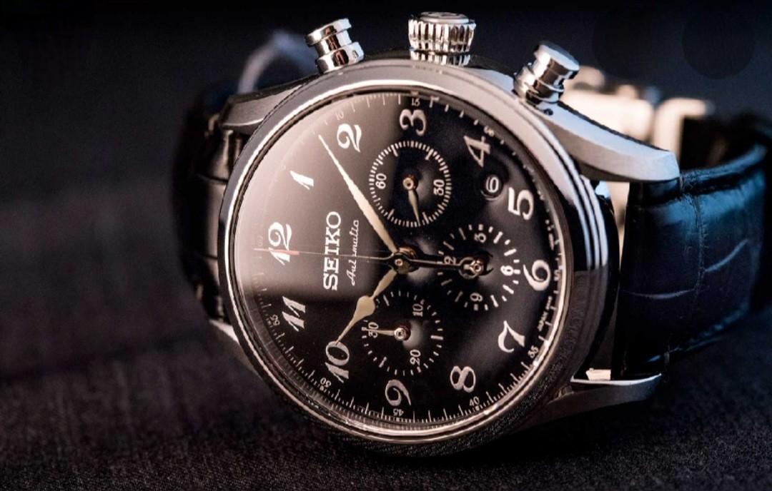 Seiko Presage Chronograph 60th Anniversary Limited Edition SRQ021 SARK009 Luxury Watches on Carousell
