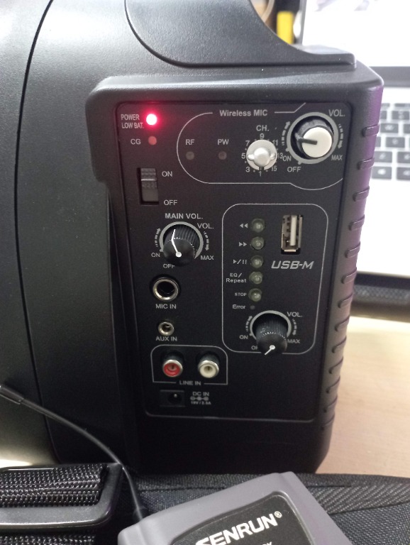 Senrun portable speaker top