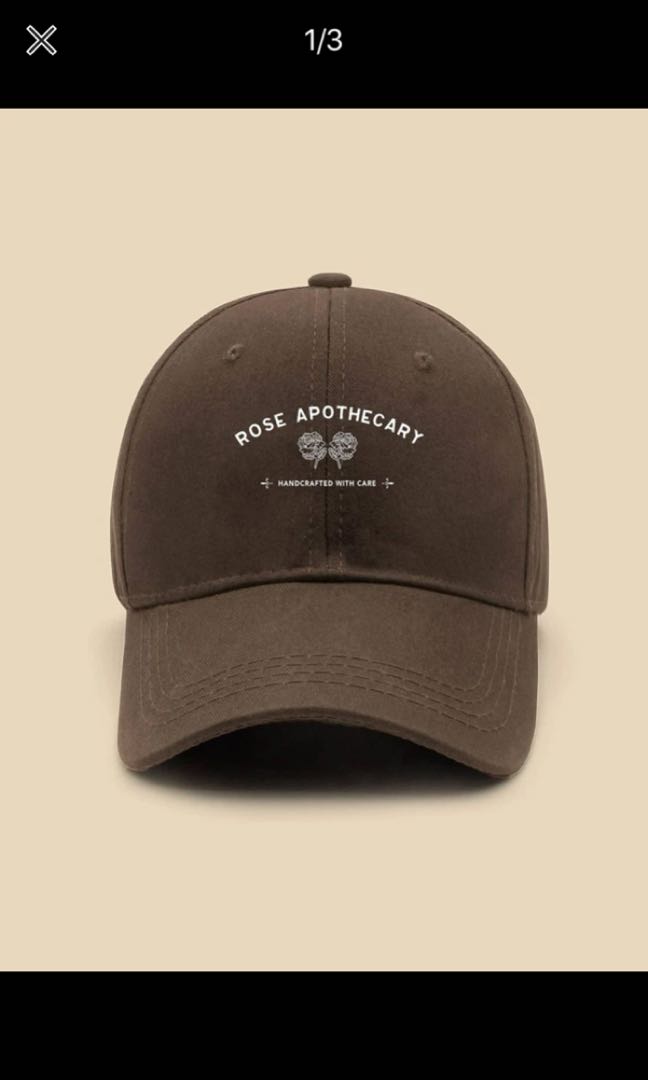 SHEIN Letter Graphic Baseball Cap, Men 