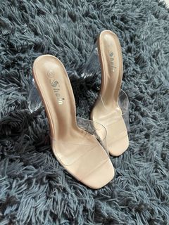 Transparent heels new arrivals shein
