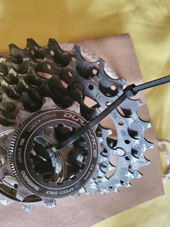 Shimano Dura Ace 11-speed Cassette CS-9000 11-28, 運動產品, 單車及