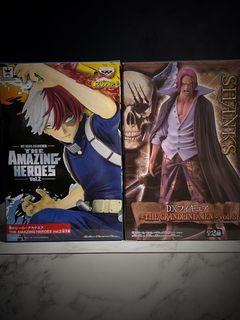 Shoto Todoroki and Shanks Figurine
