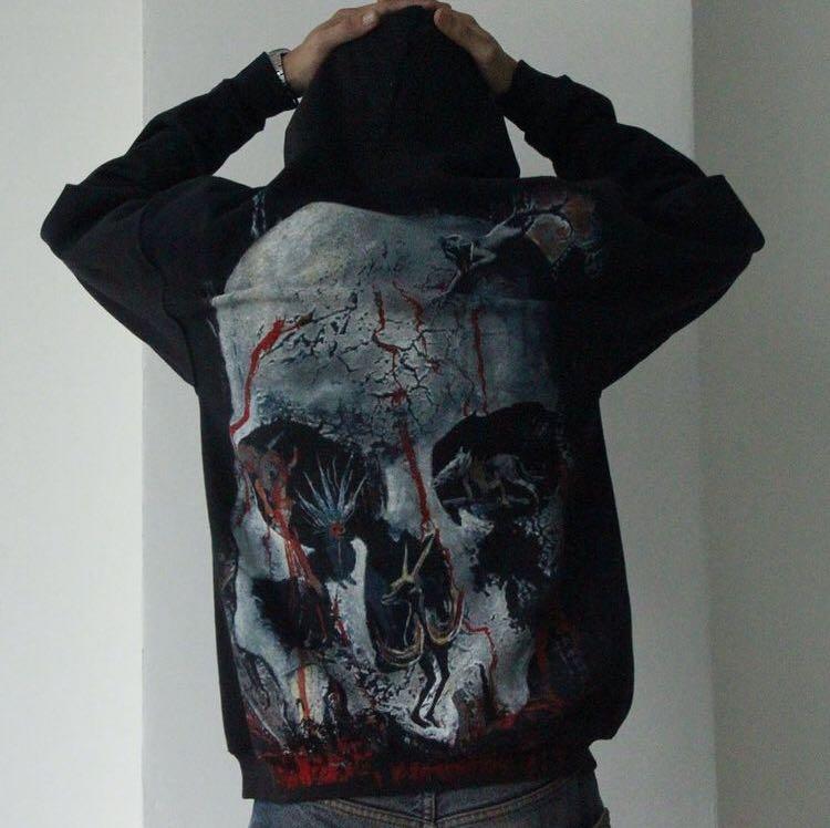 Slayer zip hoodie