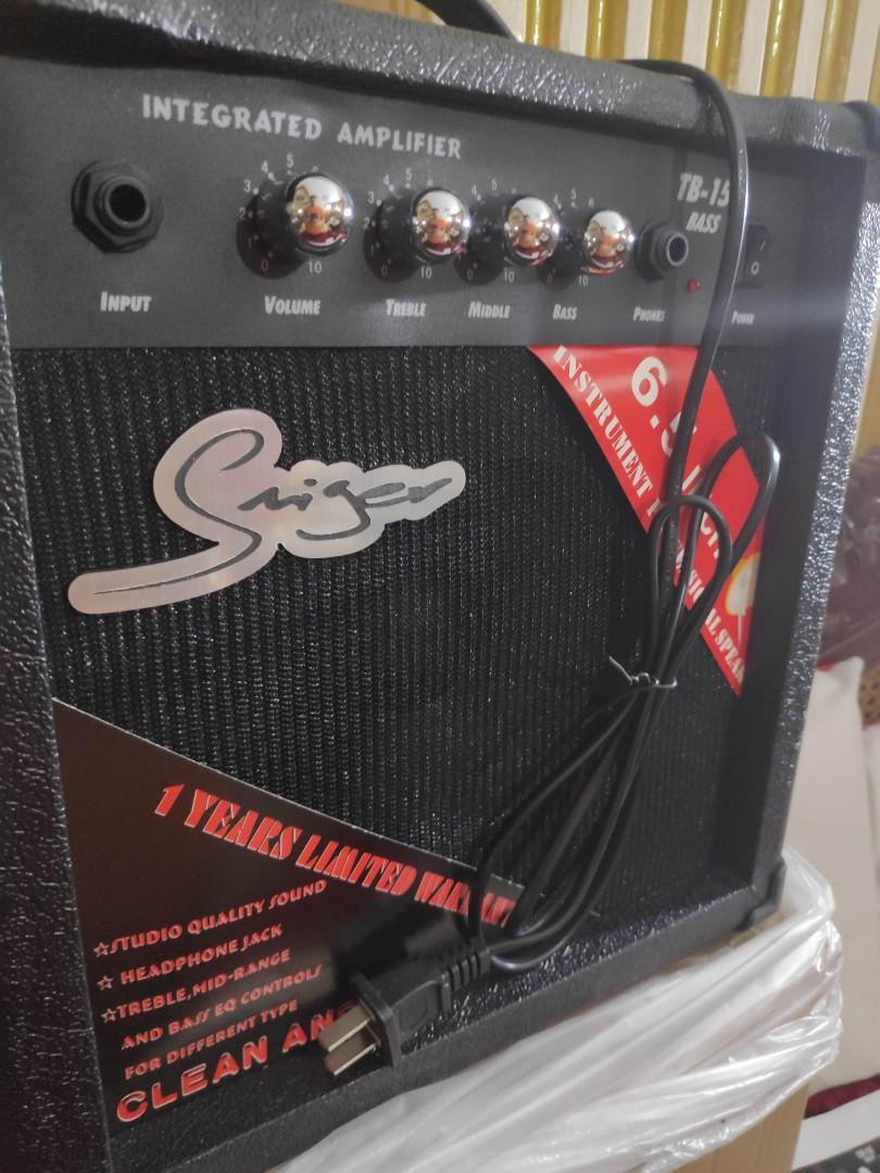 Smiger bass guitar amp 15watts, Audio, Soundbars, Speakers & Amplifiers ...