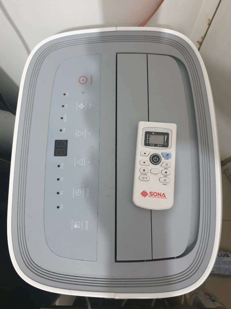 Sona portable aircon 14000BTU, TV 