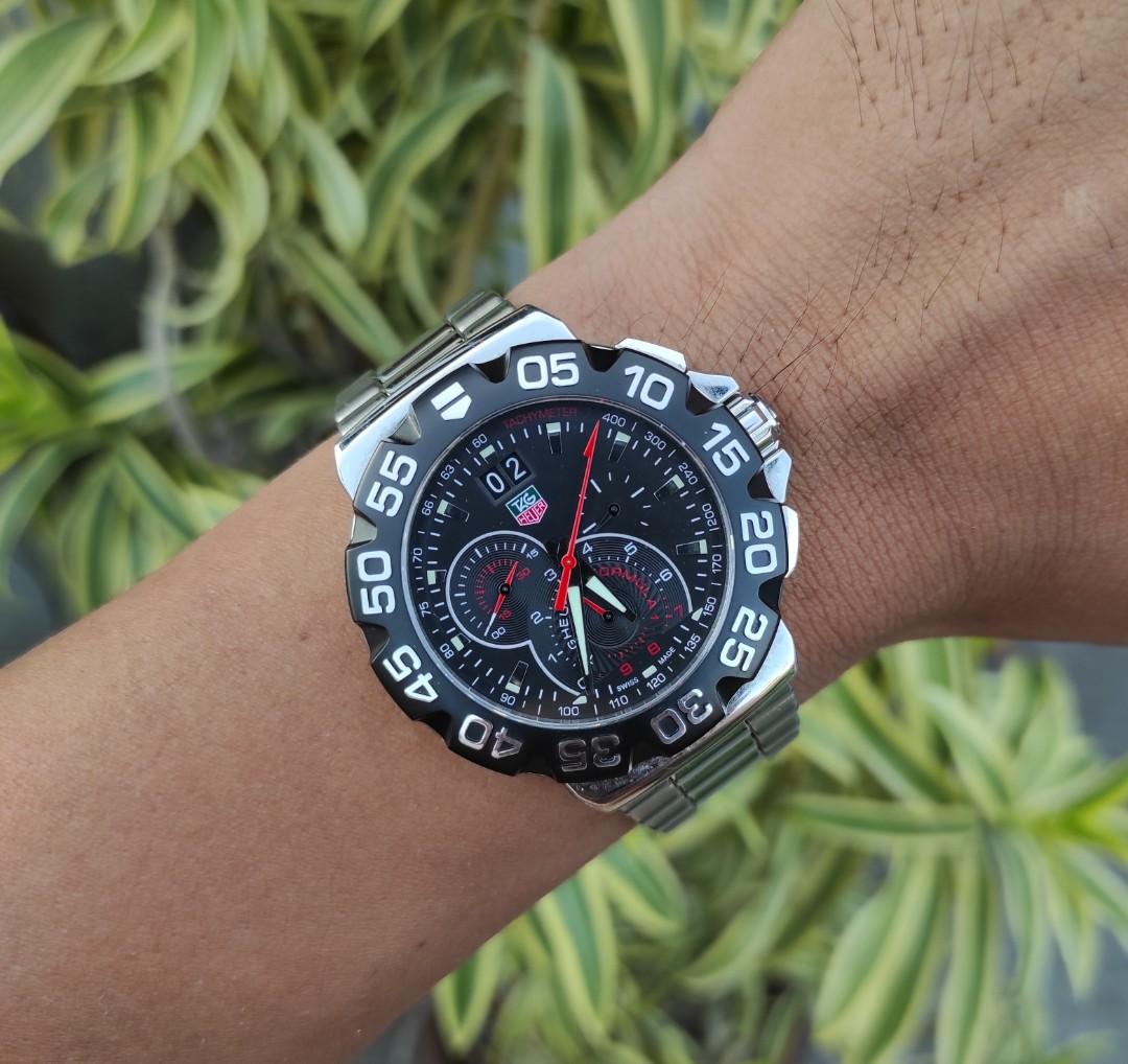 Tag heuer formula top 1 chronograph grande date