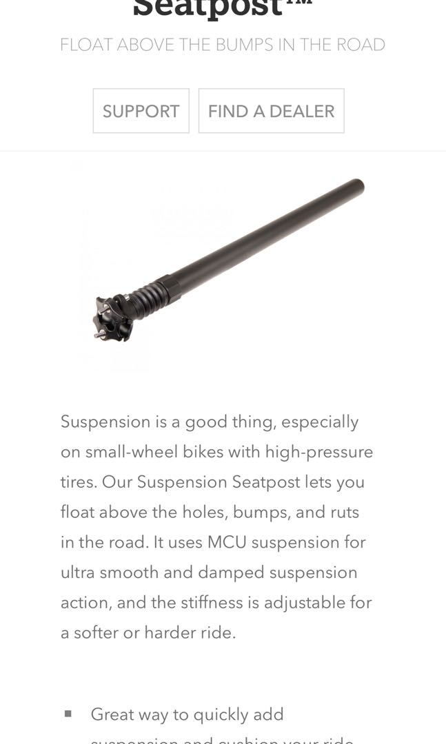 Biologic suspension seatpost new arrivals