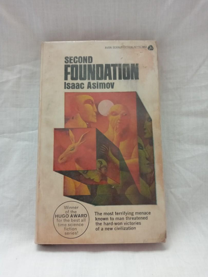 Second Foundation book (Category: Storybooks) located in Mandaluyong City. Submitted by declutter_kween (Listing ID 1129760101, Image 1). Description: Bought these old secondhand copies sa weekend market. Duplicate copy ko na pala :D rare at mahirap na hanapin. Sobrang mahal ng brand new sa mga well known bookstores. 1st to 3rd part of a series. ❌Foundation and Empire SOLD Second Foundation 170.