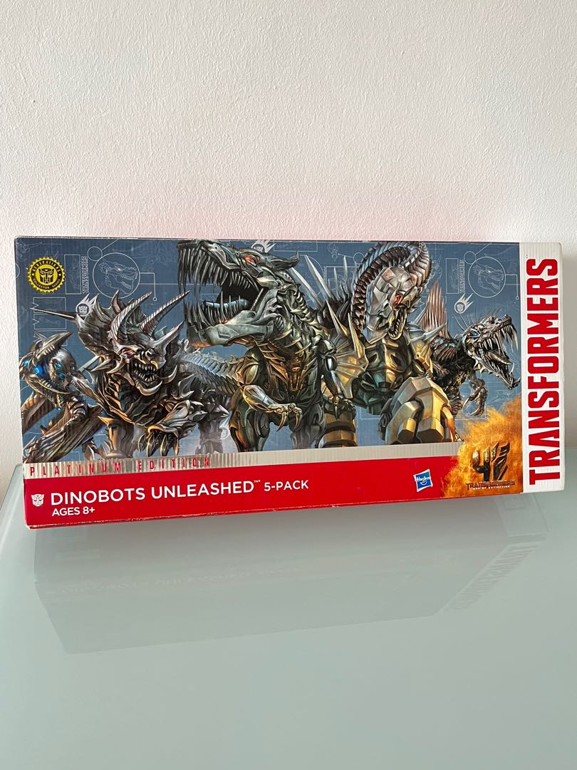 Transformers Dinobots unleashed 5pack, Hobbies & Toys, Toys & Games on
