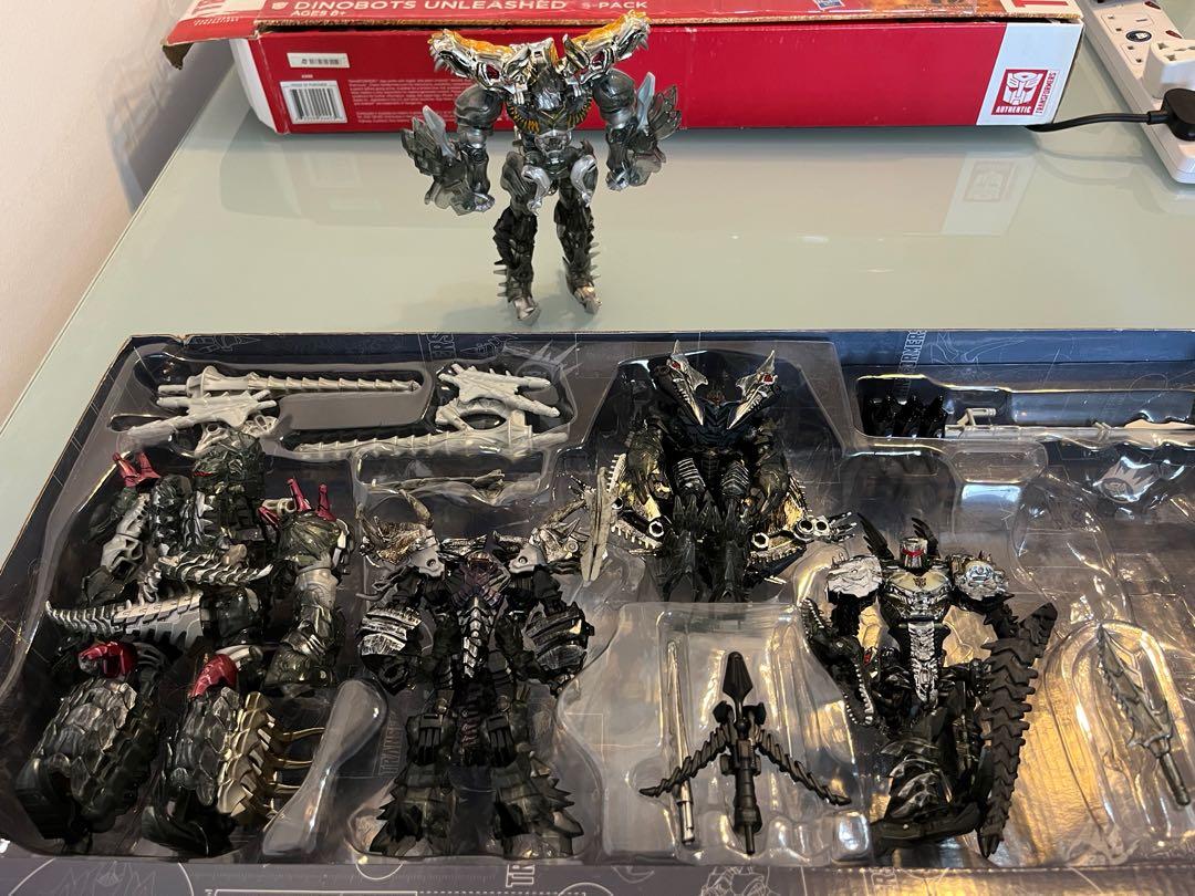 Transformers Dinobots unleashed 5pack, Hobbies & Toys, Toys & Games on