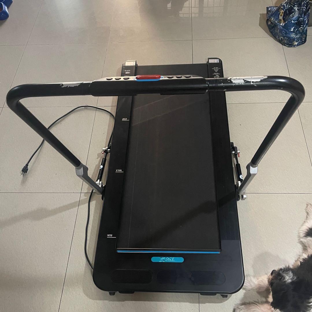 Trax ultra slim deluxe portable treadmill
