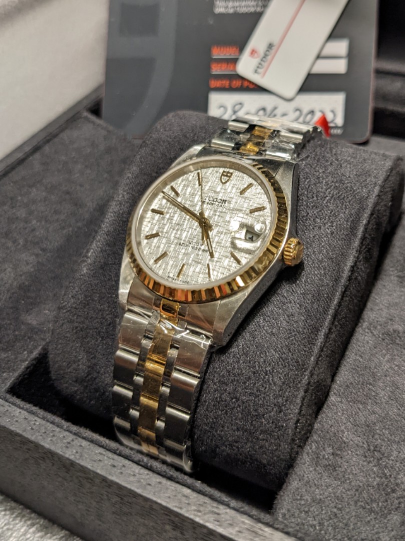 Tudor outlet linen dial