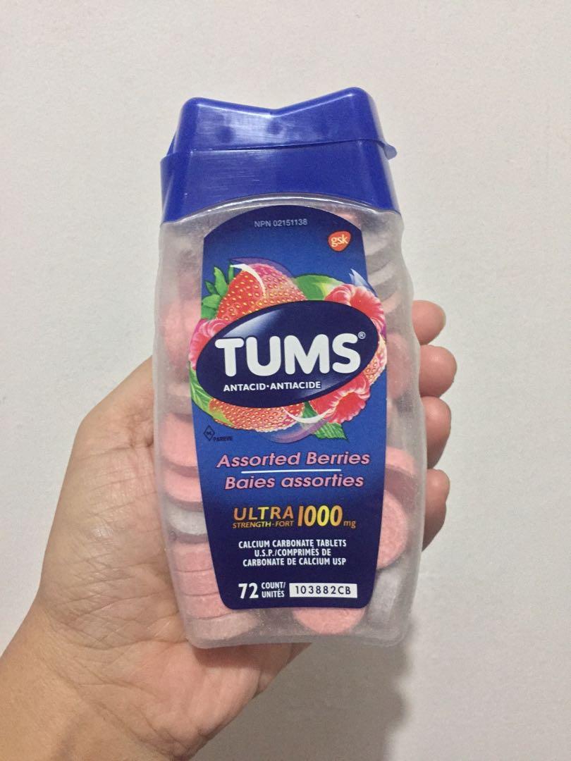 Tums Antacid, Health & Nutrition, Health Supplements, Health Food
