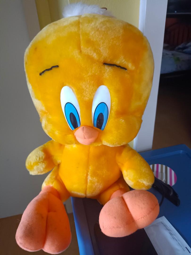 Tweety Bird stuffed toy, Hobbies & Toys, Toys & Games on Carousell