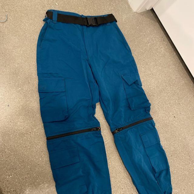 urban outfitters blue pants, Fesyen 