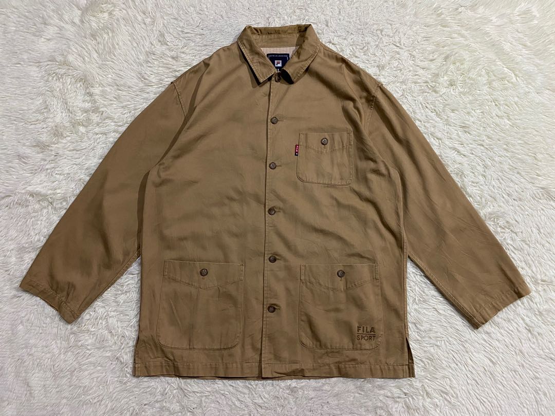 Vintage Fila Sport Overshirt Jacket 