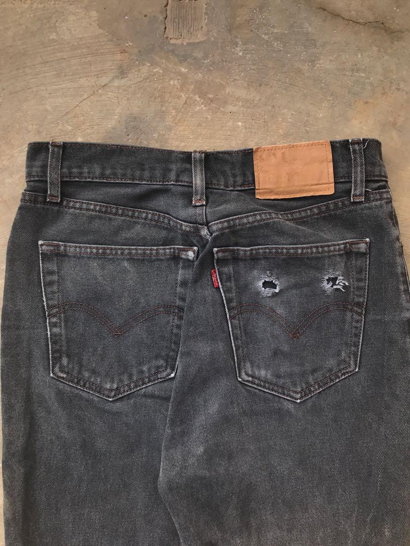Vintage Levi's 554 not 501, Fesyen Pria, Pakaian , Bawahan di Carousell