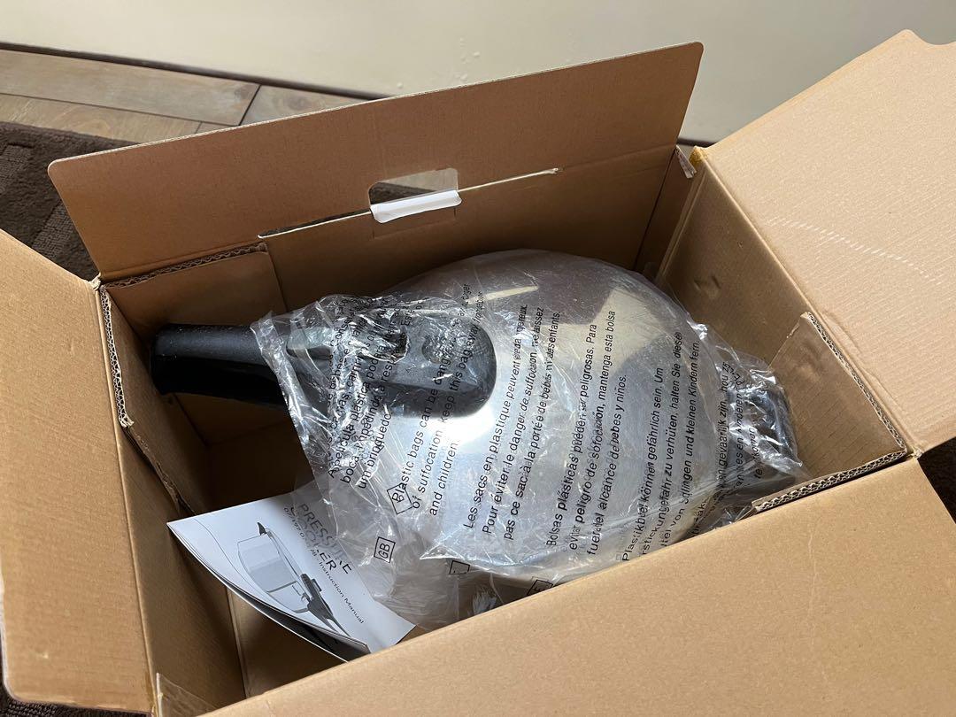 VONSHEF PRESSURE COOKER STAINLESS STEEL 6L, Furniture & Home Living