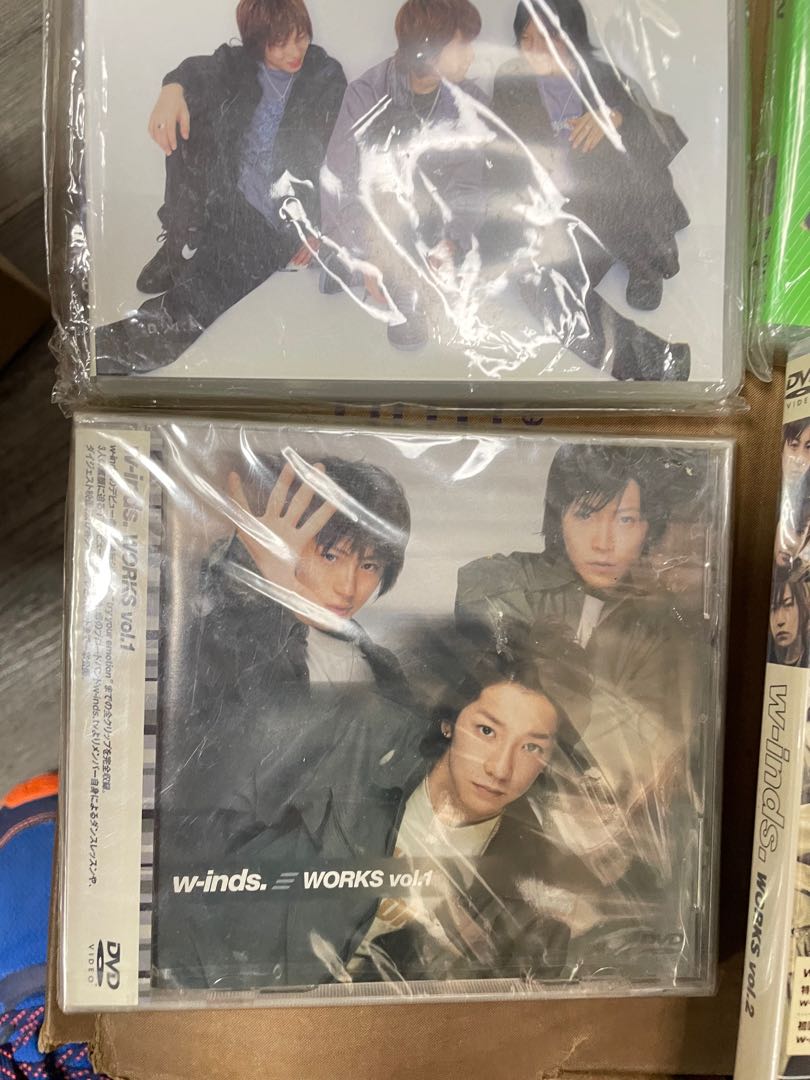 W-inds dvd MV集附特典w-inds tv works 1-4 private of w-inds, 興趣及