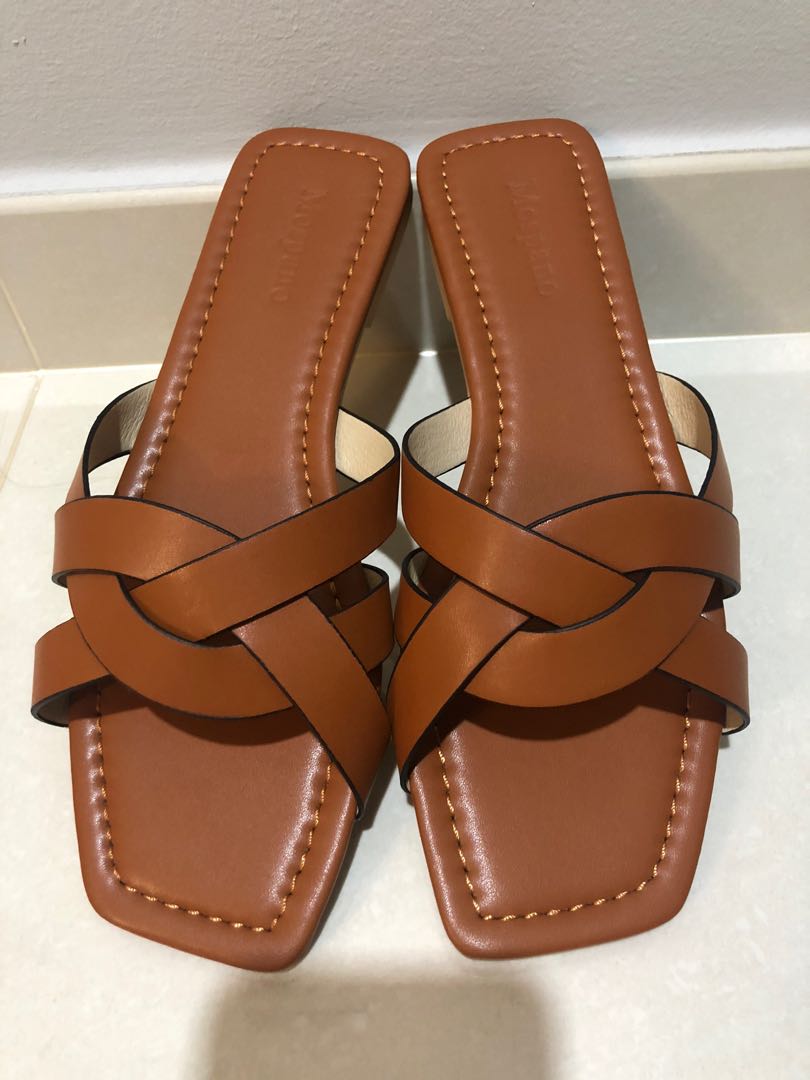 Brown Leather Sandals for Women | ASOS