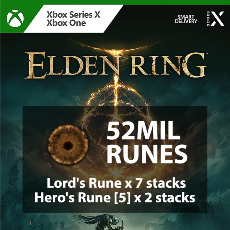XBOX ELDEN RING RUNES, WEAPONS & ARMOR, Video Gaming, Video Games, Xbox