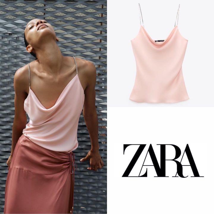 satin cowl neck camisole