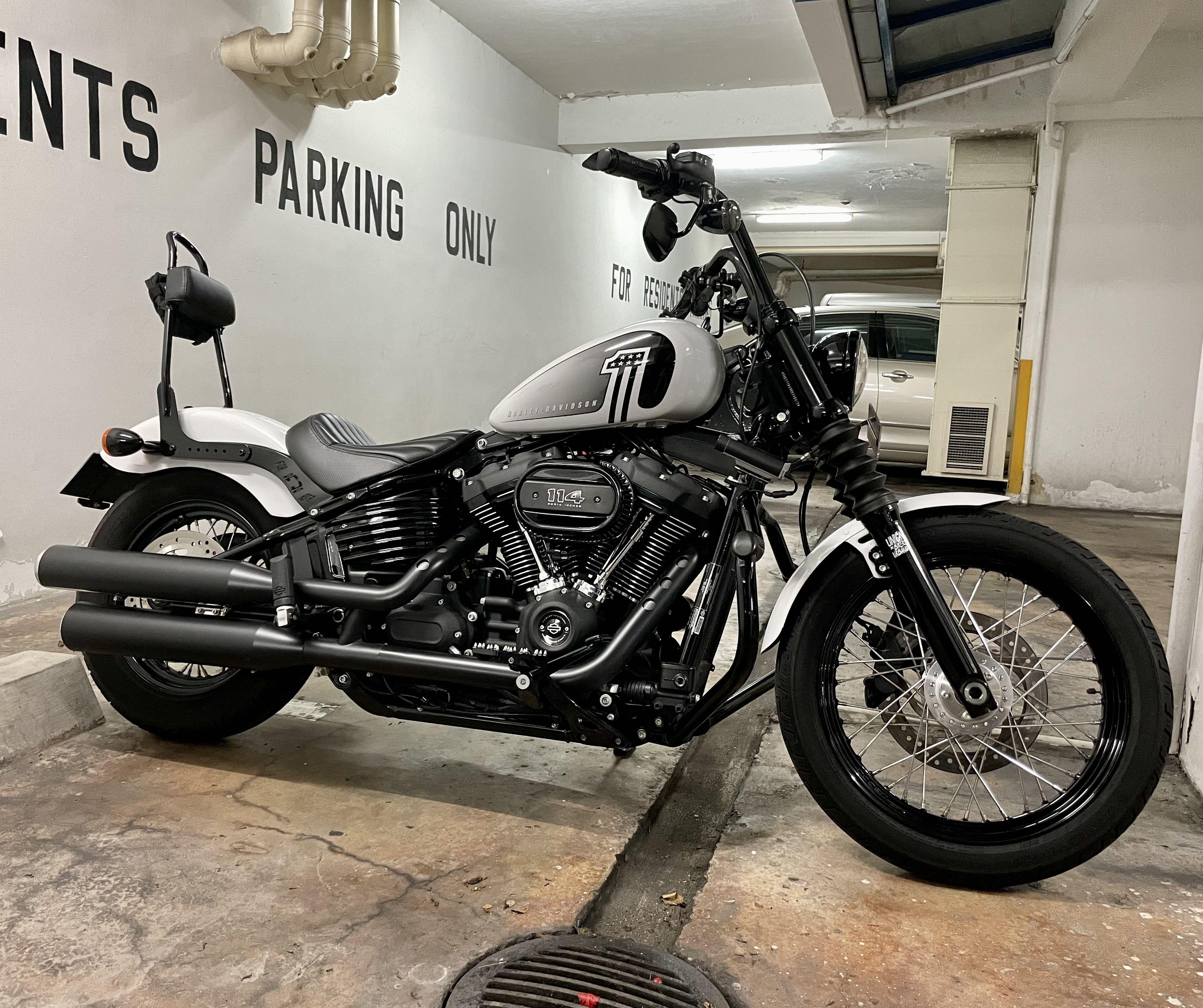 2021 street shop bob sissy bar
