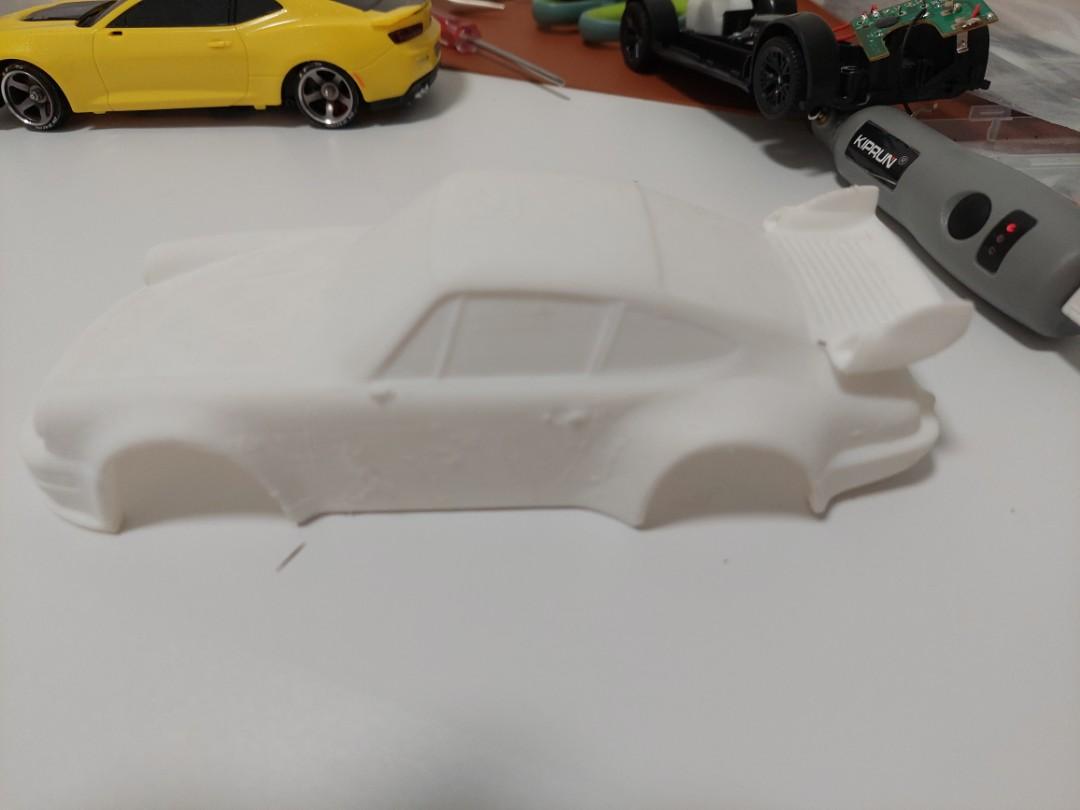 3D printed bodies for 1 28 RC cars