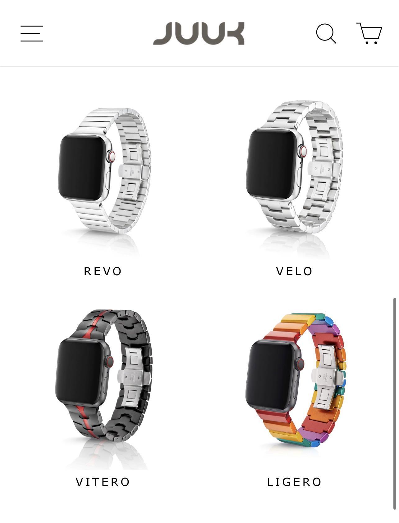 100 JUUK Design Apple Watch Band Series 3