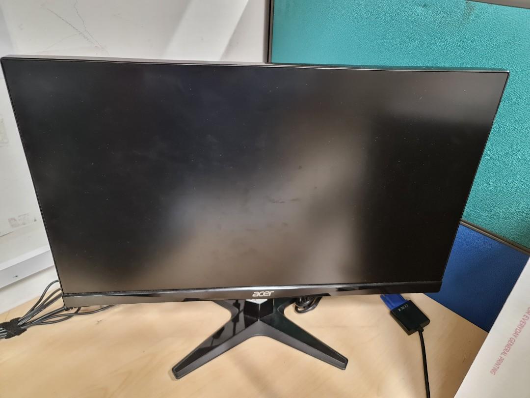 Acer monitor (have flickering issue), Computers & Tech, Parts