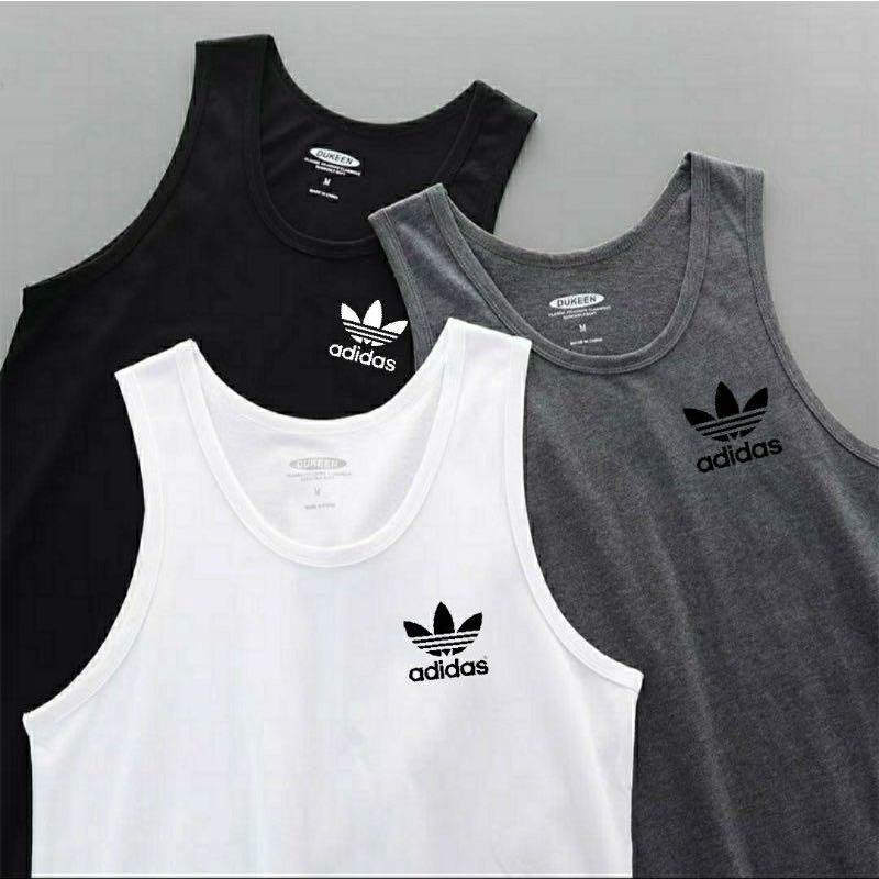 White adidas tank best sale top mens