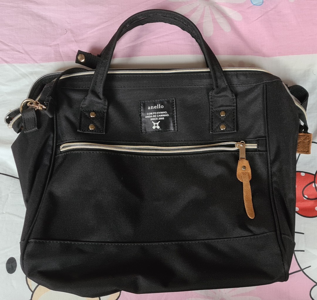 ANELLO Cross body Laptop bag, Women's Fashion, Bags & Wallets, Cross