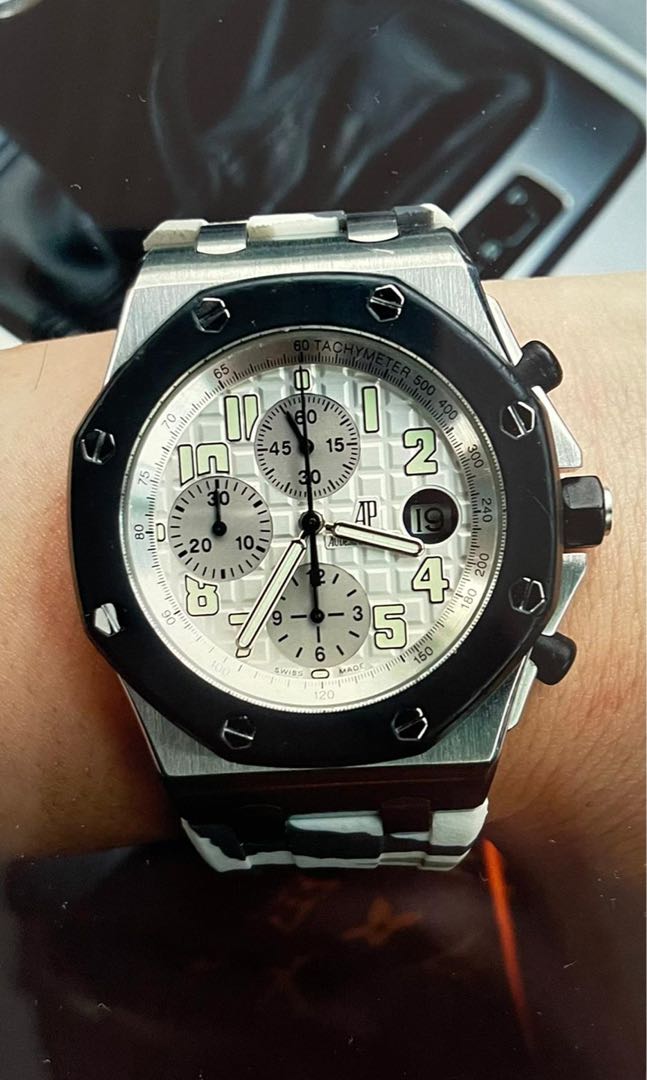 Audemars Piguet Royal Oak Offshore rubberclad rubber clad ap roo ...