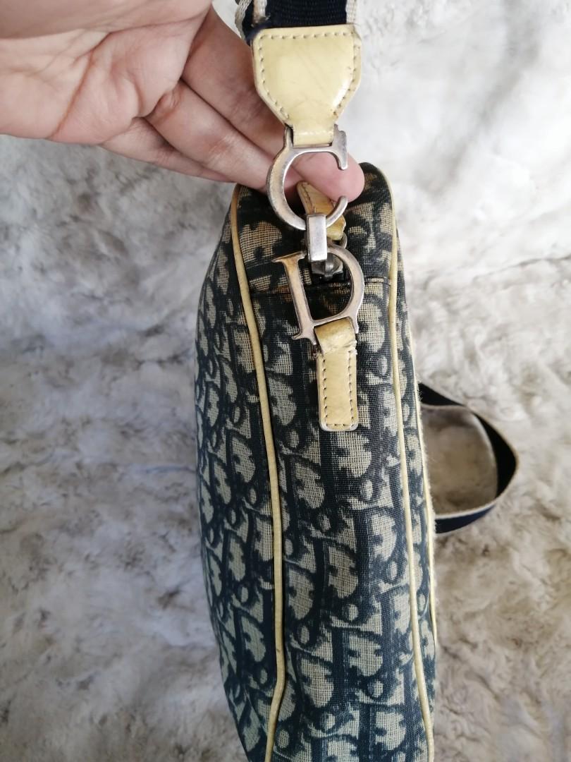 Authentic vintage DIOR cross body bag, Luxury, Bags & Wallets on Carousell