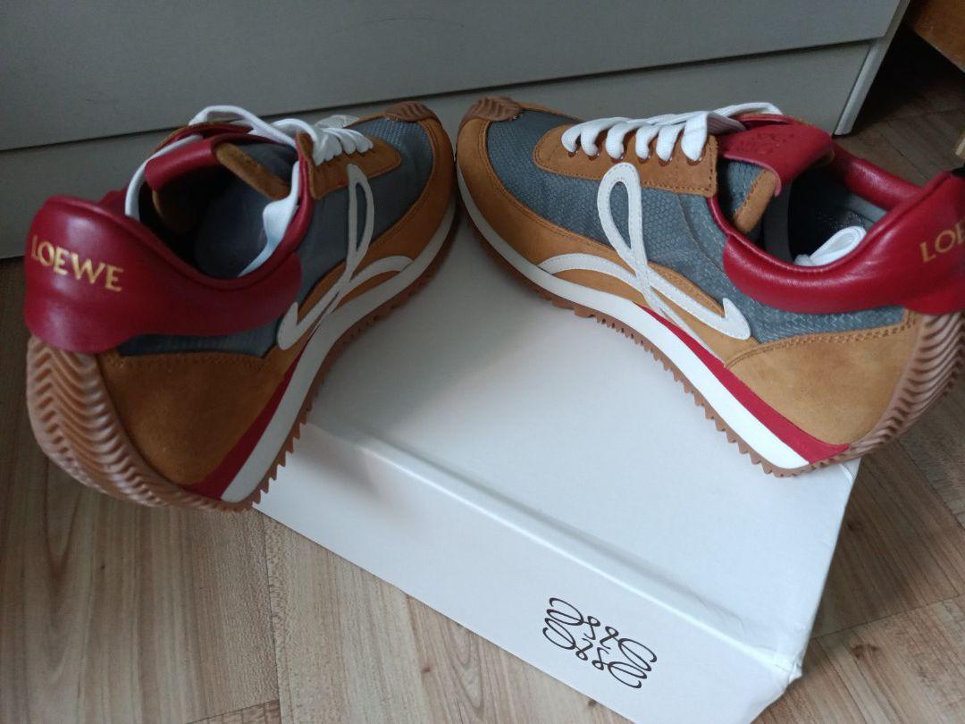 khaki color sneakers