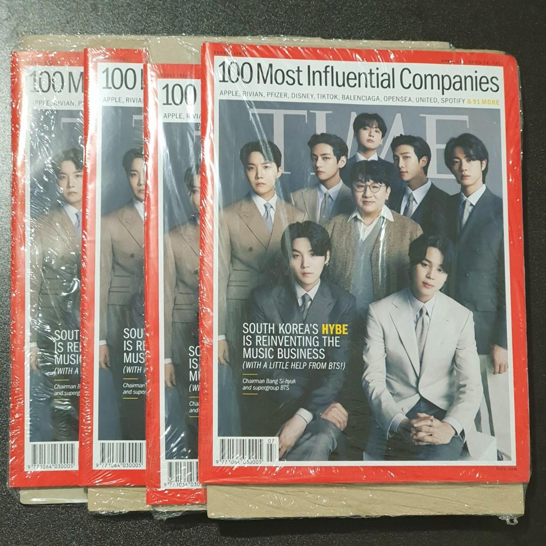 BTS Time Magazine April 2022 Cover Photos (HD/HQ) - K-Pop Database /