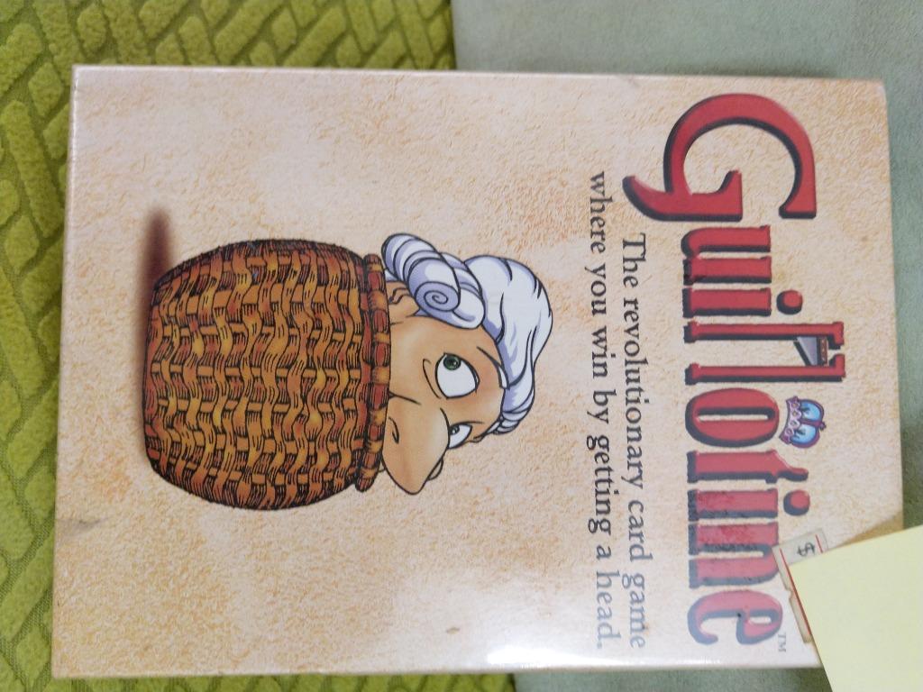 Card Game Guillotine, 興趣及遊戲, 玩具& 遊戲類- Carousell