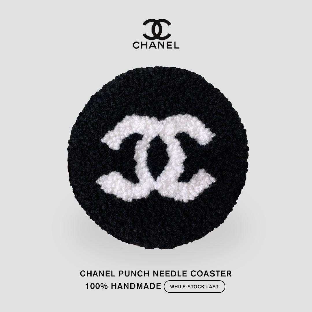 Chanel Coaster Punch Needle, Hobbies & Toys, Stationery & Craft, Handmade  Craft on Carousell